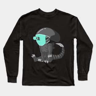 Stay Safe Xenomorph Long Sleeve T-Shirt